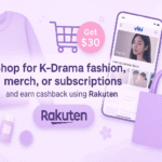 Earn cashback on K-Drama merch and Viki with Rakuten